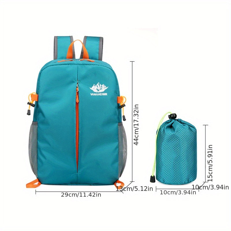 Outdoor Foldable Backpack Travel Casual Backpack Lightweight Large Capacity Backpack Waterproof Sports Backpack For Men And Women Christmas, Halloween and Thanksgiving gifts