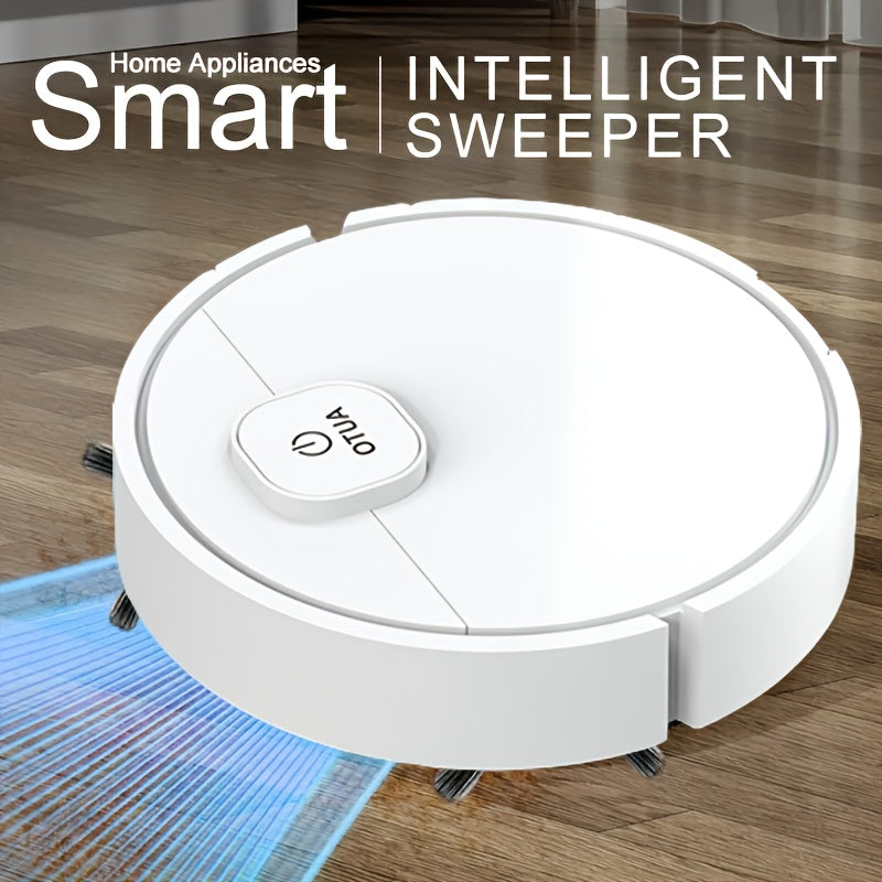Smart Robot Vacuum and Mop Combo, USB Rechargeable, Strong Suction Power, 60-Minute Runtime, Slim & Quiet Design, Suitable for Pet Hair, Hard Floors & Daily Cleaning, Auto-Directional Mopping, Pet Hair Cleaner | Robotic Vacuu