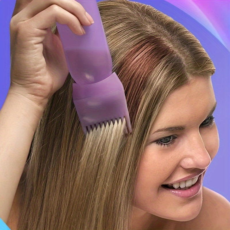 120ml Hair Dyeing Bottle with Comb Shampoo and Applicator Tool - Easy and Precise Hair Color Application