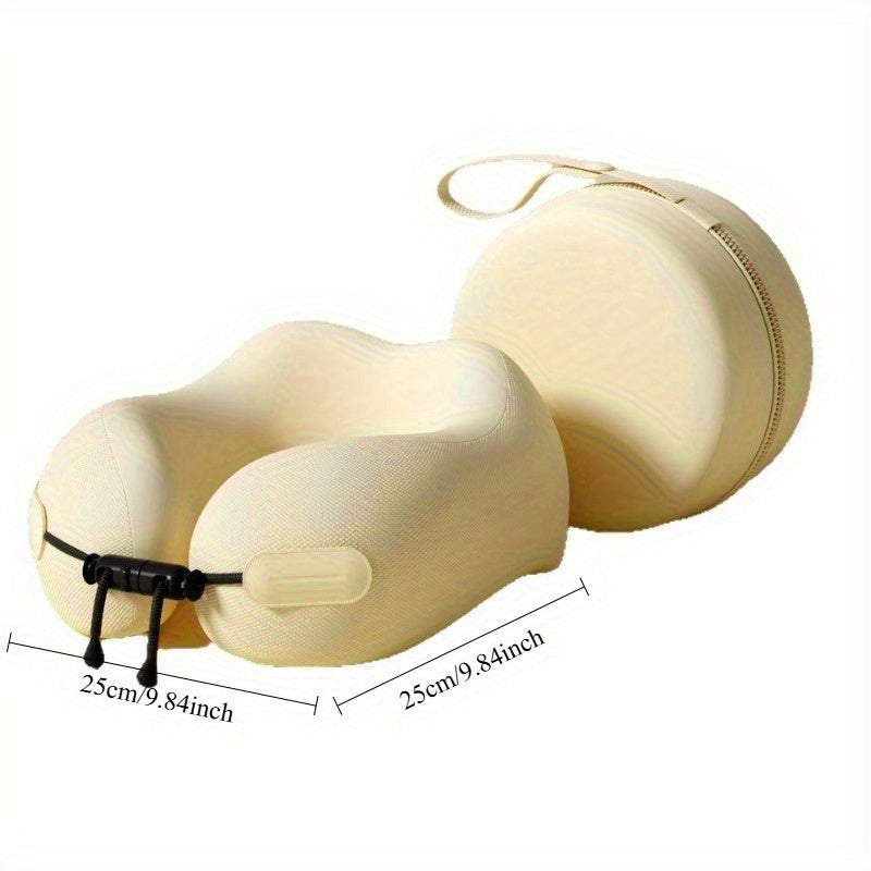 Multifunctional Neck Pillow, Suitable for Long Trips, Airplane, Car, Train, Office,