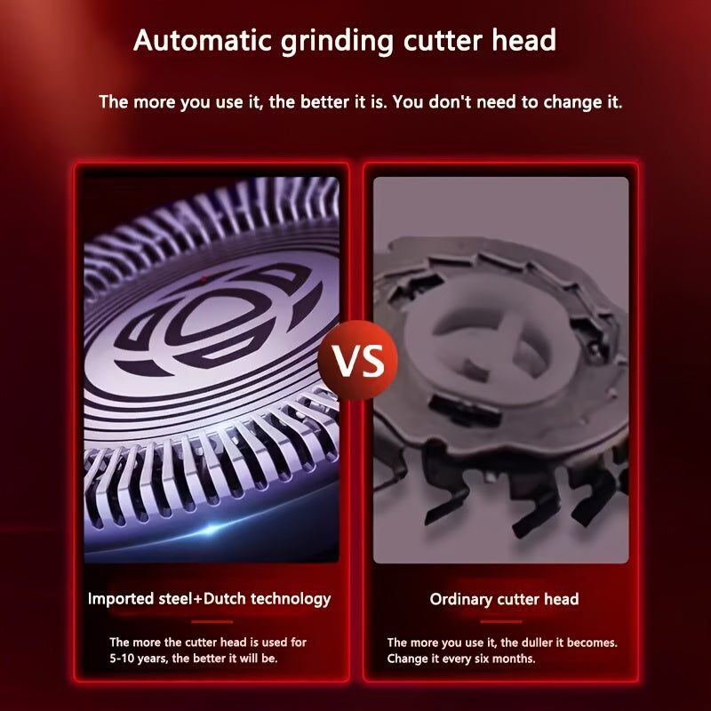 Philips Shaver Series 1000 Electric Hair Remover S1113 PowerCut Blade ContourFlex Razor Head Part IPX7 Fully Waterproof Automatic Sharpening 3D Floating Cutting Heads Ergonomic Design USB Charging, 1 Hour Full 30 Minutes Runt