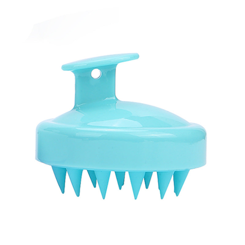 Soft Silicone Bristles Hair Care Head Brush - Massage & Exfoliate Your Scalp for a Healthy, Dandruff-Free Look!