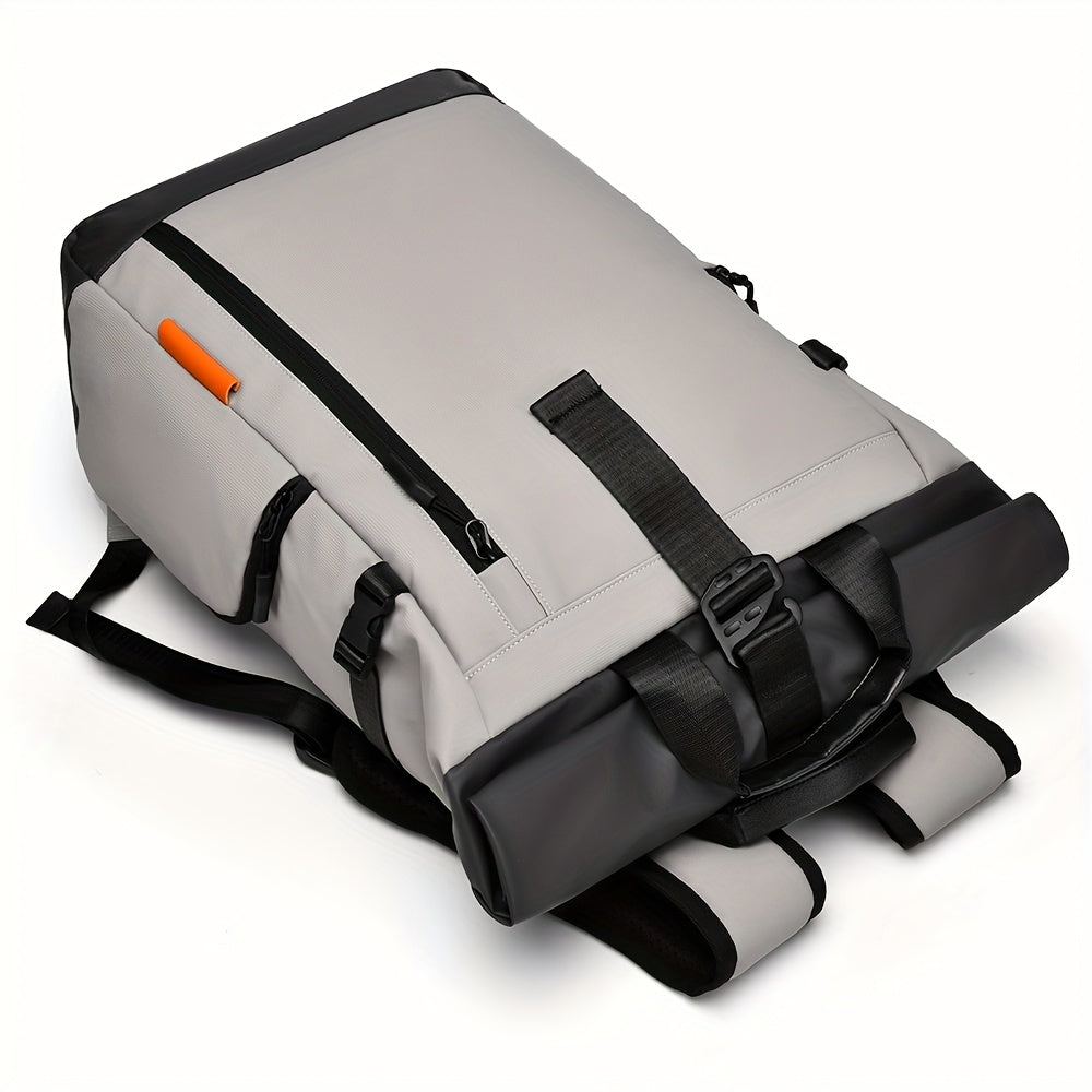 Large Capacity Expandable Laptop Backpack with 39.62cm Laptop Compartment - Heavy-Duty Travel Backpack, Adjustable Padded Shoulder Straps, Zipper Closure - Business, College, Gym, Backpack For Travel, College Student Gear, Se