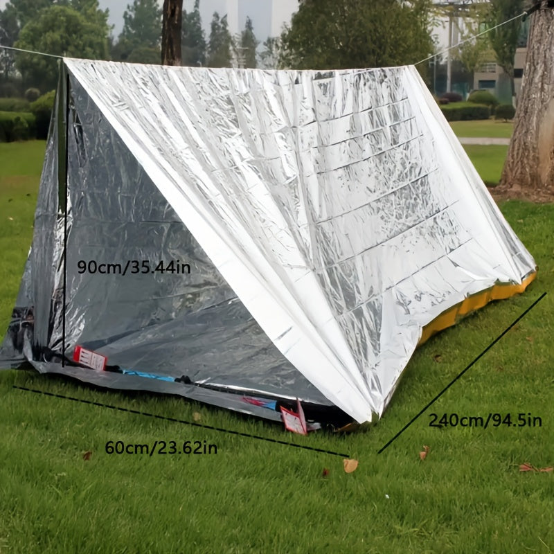 1PC Emergency Shelter Waterproof Thermal Blanket Rescue Survival Kit SOS Sleeping Bag Survival Emergency Tent Outdoor Equipment