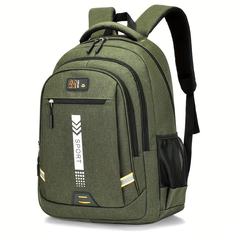 Backpack Men's Leisure Large Capacity Travel Backpack Business Computer Mountaineering Bag Middle School, High School, College Student Schoolbag