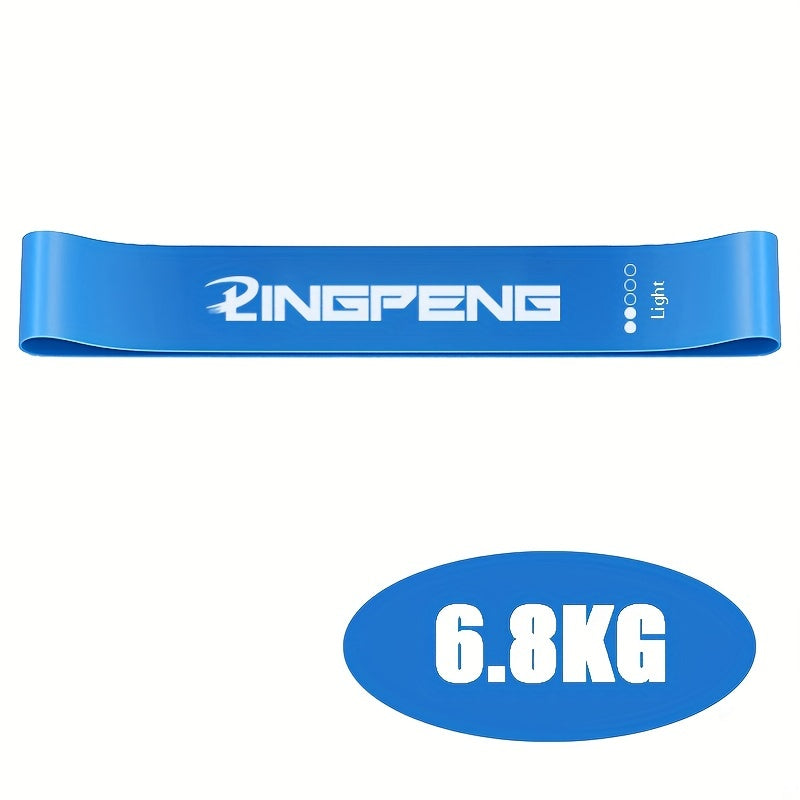 1pc 5-Level Yoga Resistance Band for Full-Body Workout and Stretching - Pilates and Gym Training Equipment
