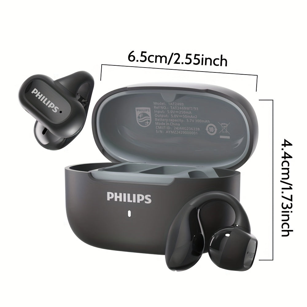 New Philips BT5.4 Premium TWS Ear Buds - Wireless In Ear Headphones for iPhone & Android - Perfect Gift for Men & Women! TAT2469