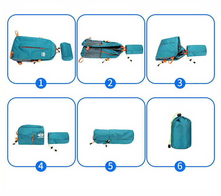 Outdoor Foldable Backpack Travel Casual Backpack Lightweight Large Capacity Backpack Waterproof Sports Backpack For Men And Women Christmas, Halloween and Thanksgiving gifts