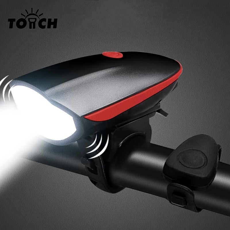 Outdoor Super Bright Bicycle Light, LED Bike Headlights With Louder Speaker, Bike Headlight Bicycle Accessories, Mountain Road Bike Lights For Riding/cycling Lighting