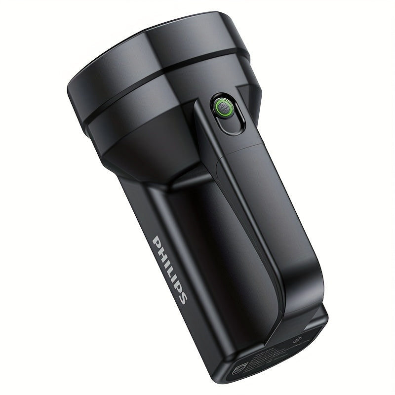 Philips Rechargeable Battery Flashlight, Ultra-Long Life, High Capacity, Portable Spotlight for Outdoor and Emergency Lighting