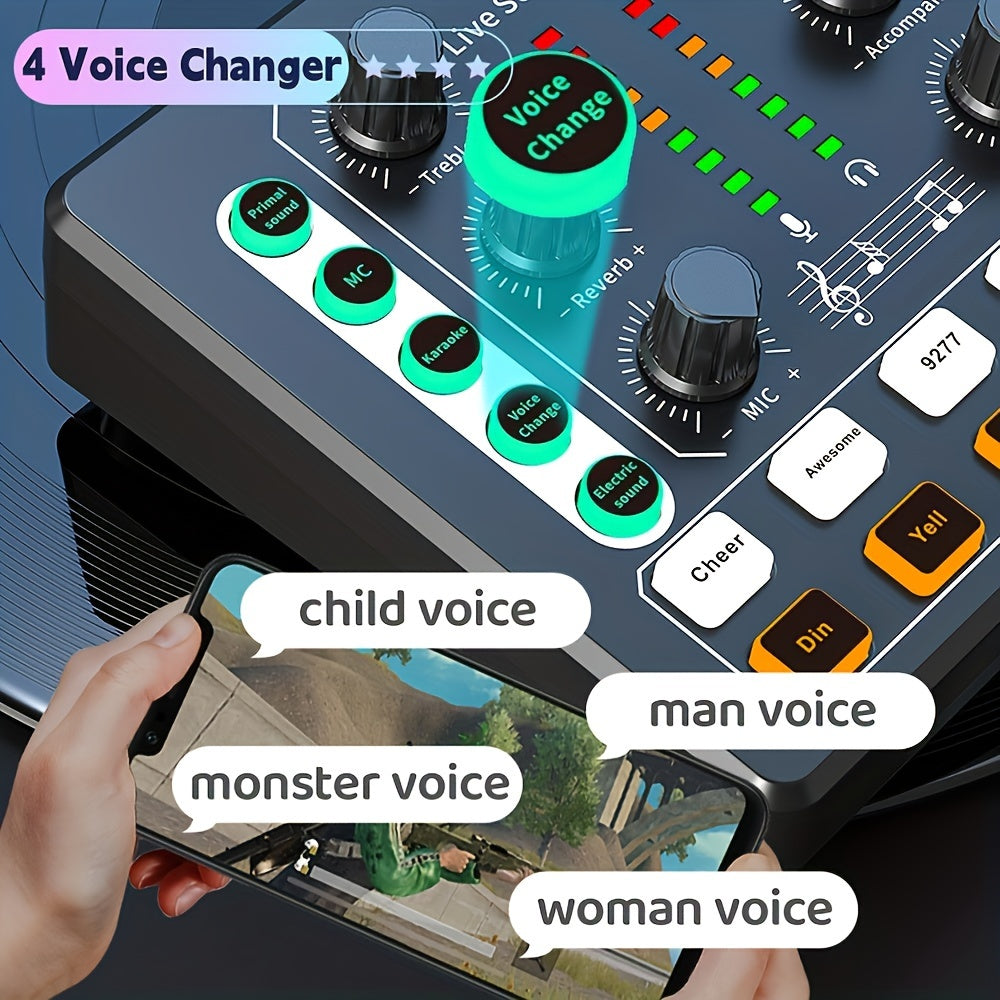 Kit de Podcast BM800 com Placa de Som V8 – Gravação e Streaming