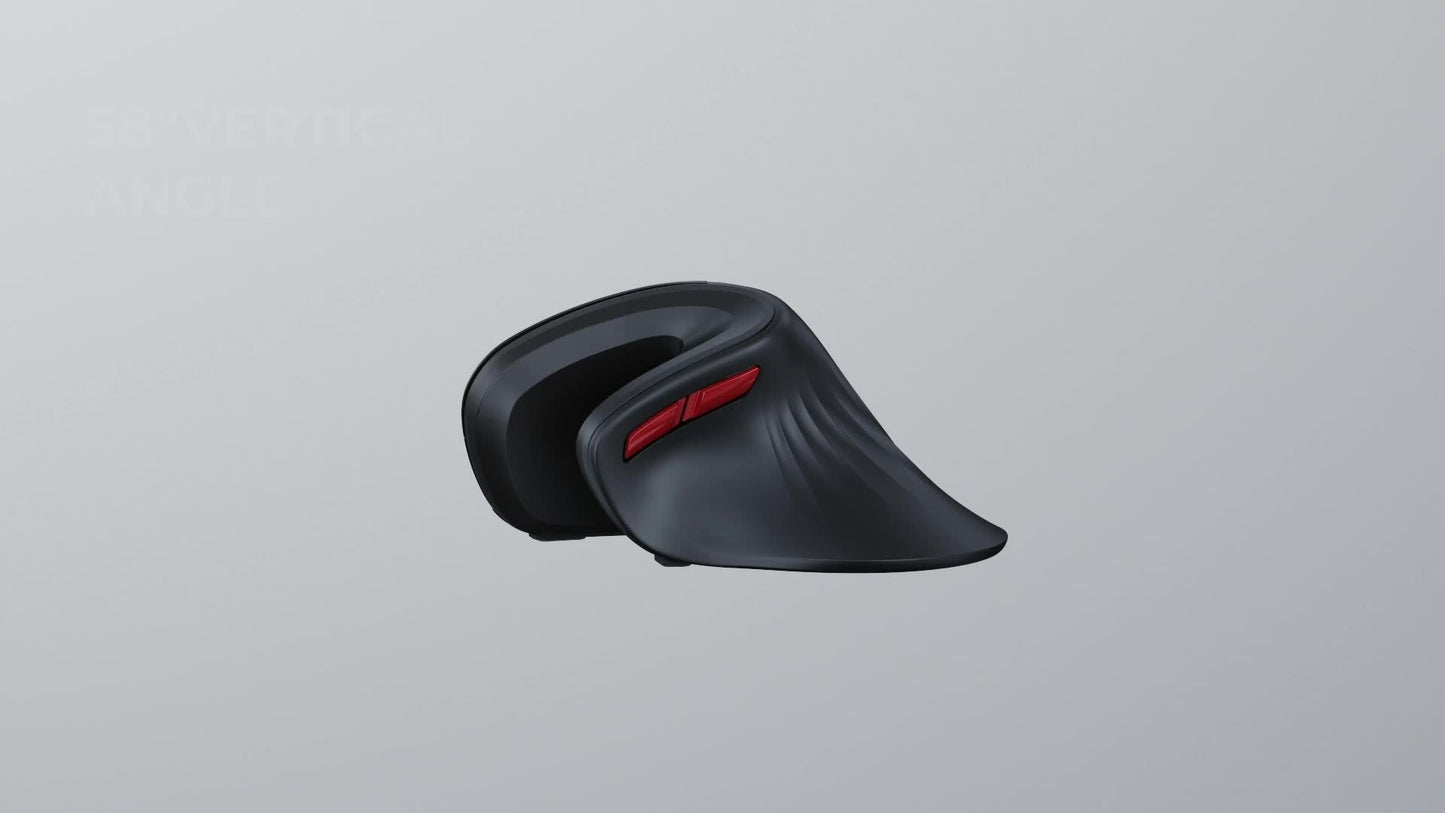 Ergonomic Vertical Mouse, BT Rechargeable Mouse Wireless, Ergo Mouse With 3 Multi-Device For PC/Notebook/Laptop, 2.4GHz Optical Mouse For Windows, Mac OS