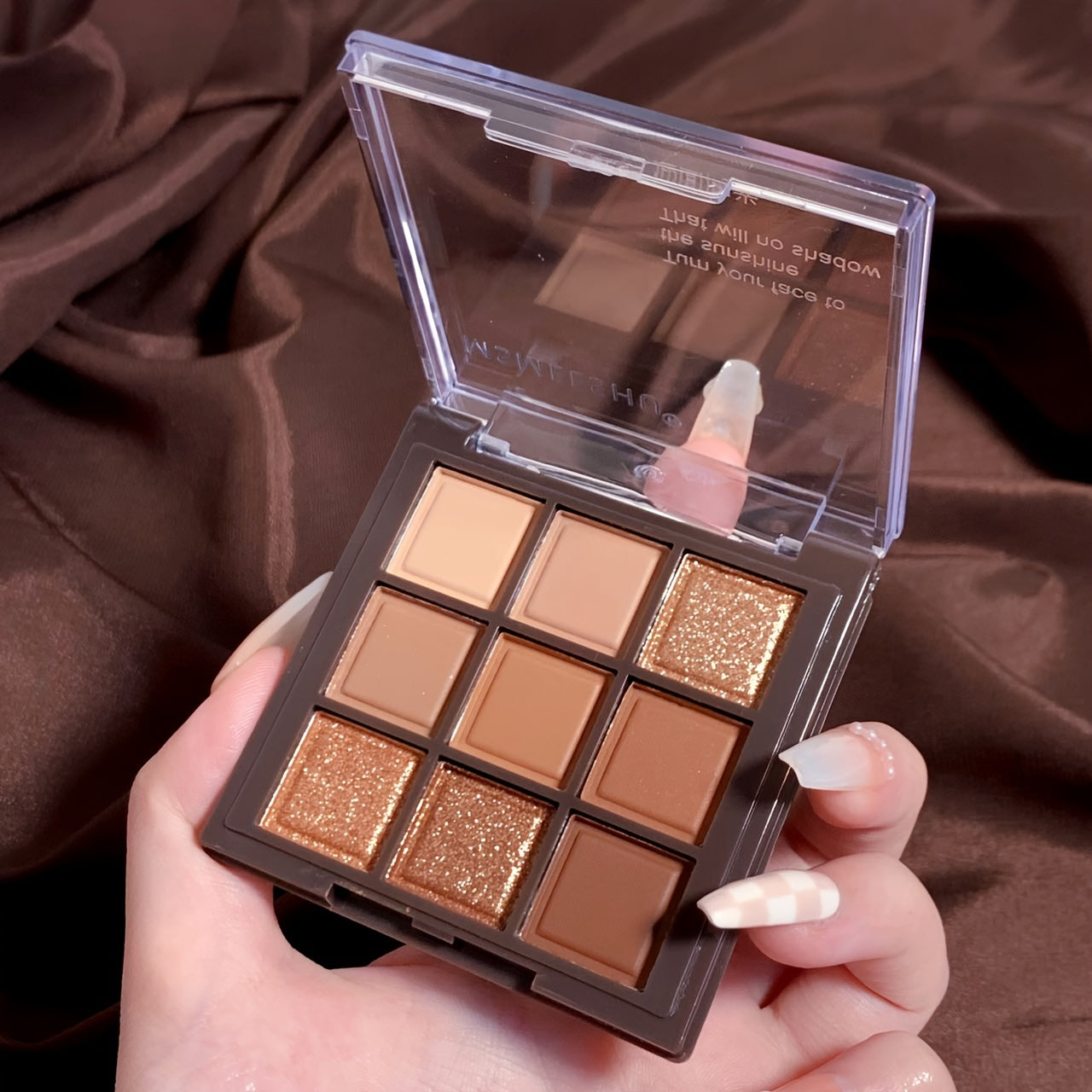 Paleta de Sombras 9 Cores Chocolate