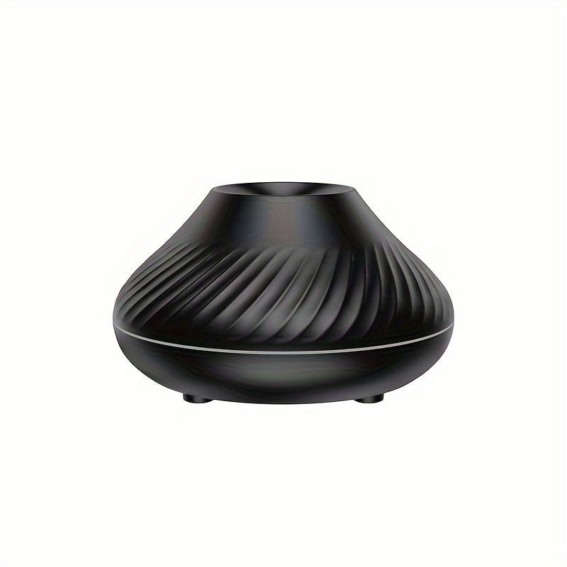 New Flame Light Aromatherapy Humidifier Ultrasonic Spray Fragrance Replenishment Expansion Fragrance Machine Essential Oil Humidifier Aromatherapy Machine Candle 7-color Atmosphere Light