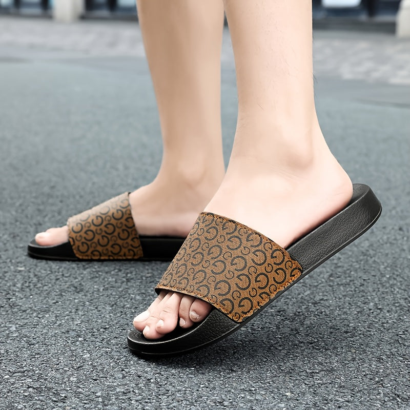 Men's Indoor Slippers, Retro Home Couple Men’s Comfortable Elegant Casual Fashion Streetwear Sandals