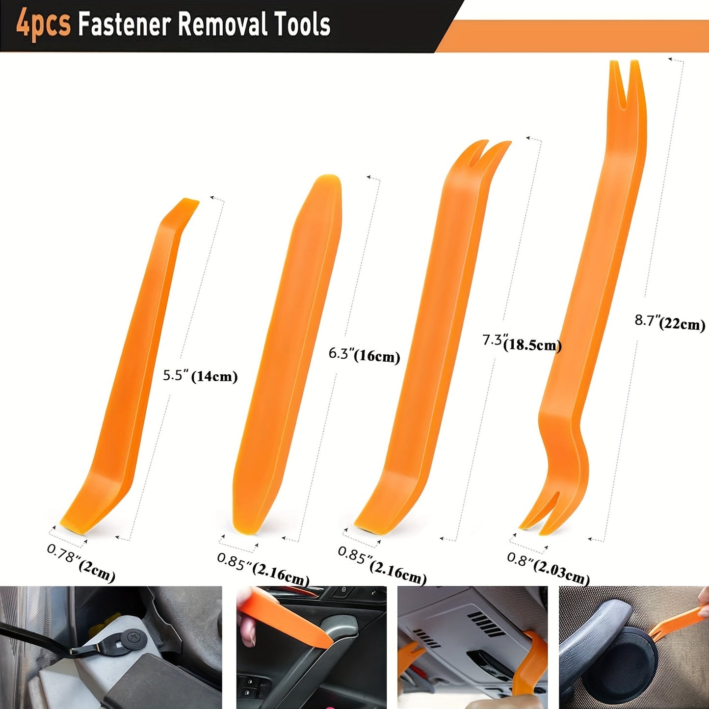 105pcs/Set Car Retainer Clips Kit With Fastener Removers, Universal Car Bumper Clips And Fasteners Plastic Rivets, 6 Popular Sizes Of Car Body Fixed Clip Bumpers And Replacement Parts Of Car Fenders, Applicable To Most Models