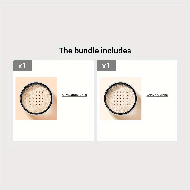Loose Setting Powder, Toning And Fixing Makeup Air Powder, Gentle Skin Correction Makeup