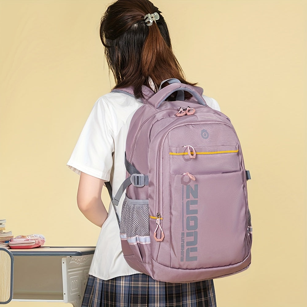 Innovative 2.0 Scientific Spine Protection System Breathable Widened Shoulder Straps Save Effort Without Hurting The Spine Multi-pocket Large Capacity for Students, Scratch-resistant And Breathable Schoolbag Leisure Sports Ba