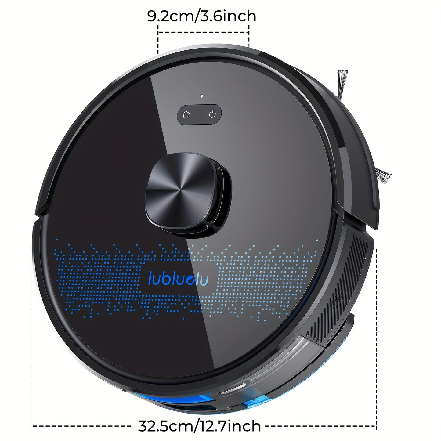 Robot Vacuum Cleaner And Mop Combo 4500Pa, Lubluelu SL60Ultra Robotic Vacuum, 150Mins Max, 56dB, 24 No-Go Zones for Pet Hair Carpets Floor, Christmas&Halloween Gifts, Robot Vacuum And Mop, Vacuum Cleaner Robot, Robot Vacuum C
