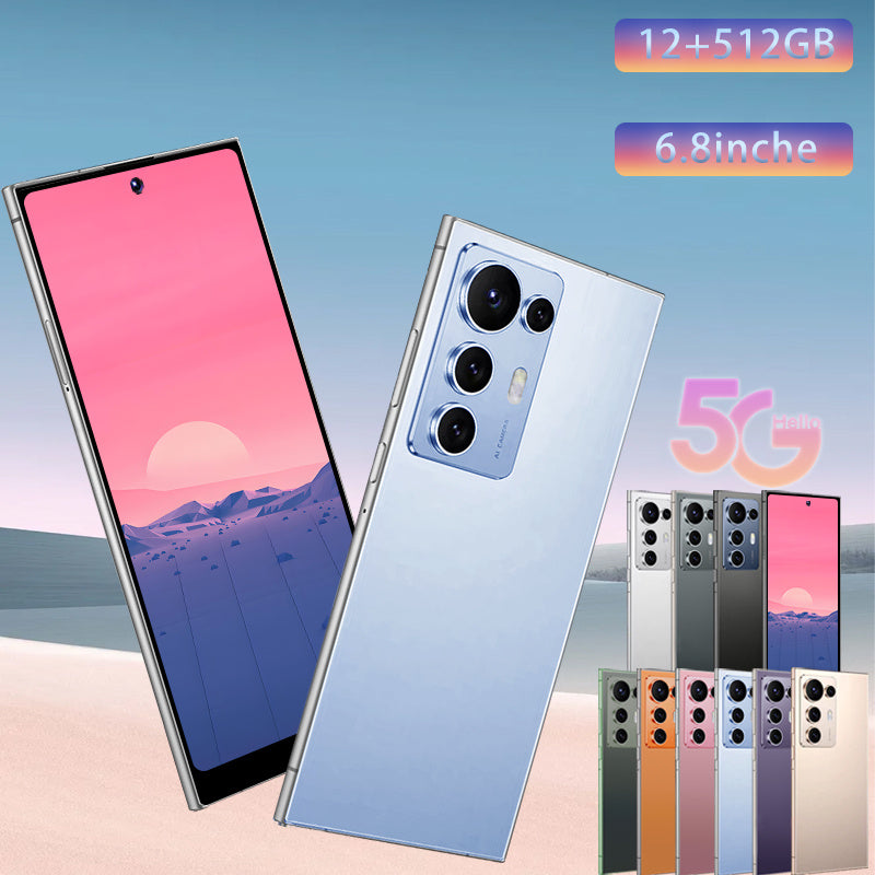 The S25 Ultra 2025 Is The Latest Unlocked Smartphone. It Comes with a Touch Pen, a 6.8-Inch High-Definition Screen, Android 14 Operating System, 12+512GB Storage Capacity, Dual SIM Dual Standby/Gps System, Dual Camera Configu