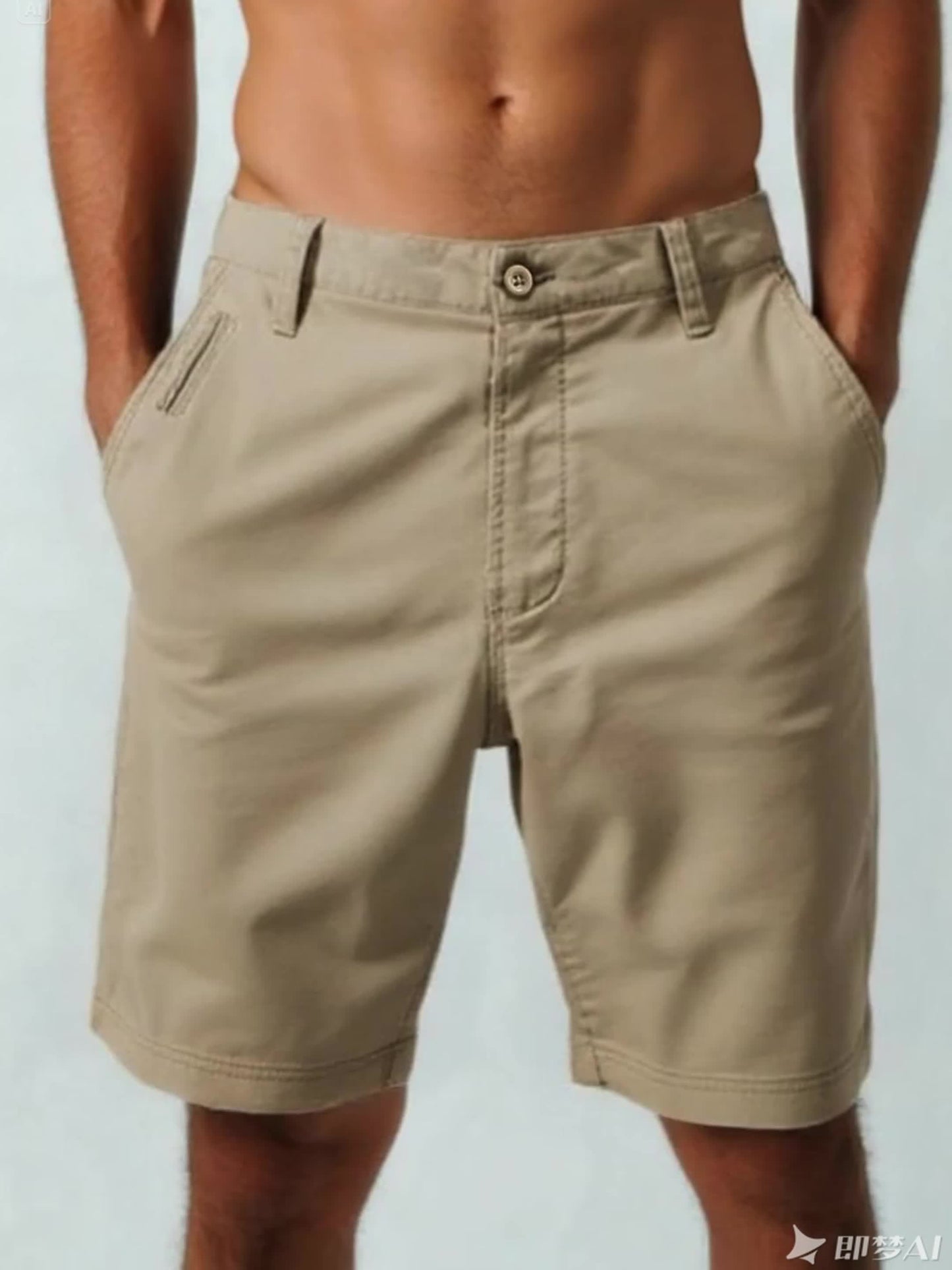 Men'S Heavy-Duty Work Shorts - Non-Stretch Fabric with Multiple Utility Pockets, Adjustable Button Closure - Black Cargo Shorts for Construction, Hiking, Everyday Casual Wear - Non-Stretchy Office & Outdoor Pants, Hiking Appa