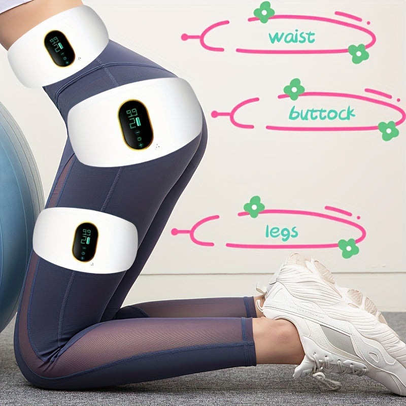 Cinta de Massagem Multifuncional USB Recarregável
