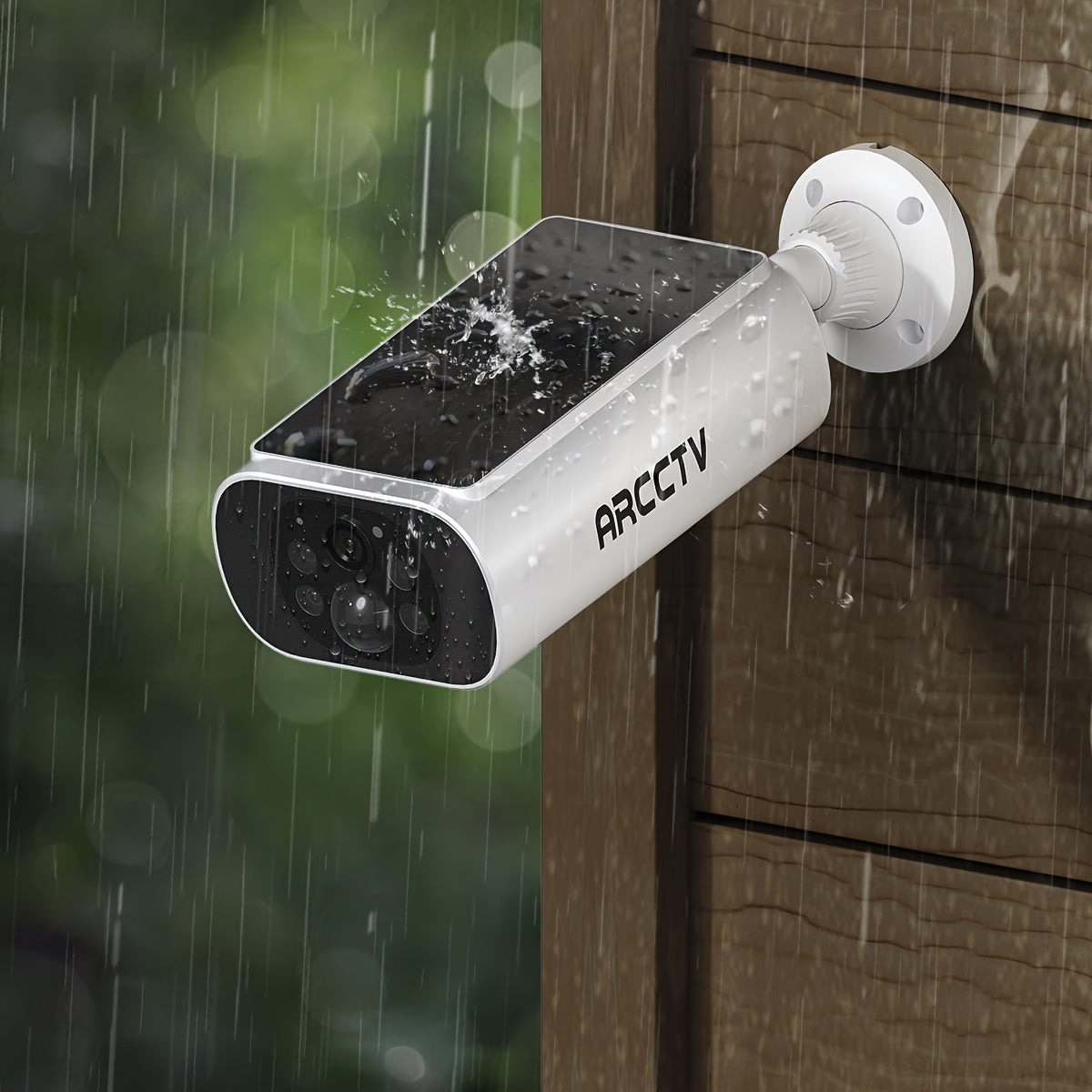 Solar Security Cameras Wireless Outdoor, 4 Cam-Kit, 4MP Solar Security Camera Wireless System, Color Night Vision, Motion Detection, No Monthly Fee, 64GB Memory Card, Outdoor Surveillance, Property Protection, Wireless Setup,