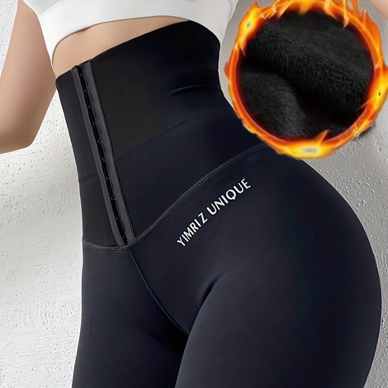 Women's Winter-Ready Fleece Tummy Control Yoga Leggings - Perfect For Activewear!