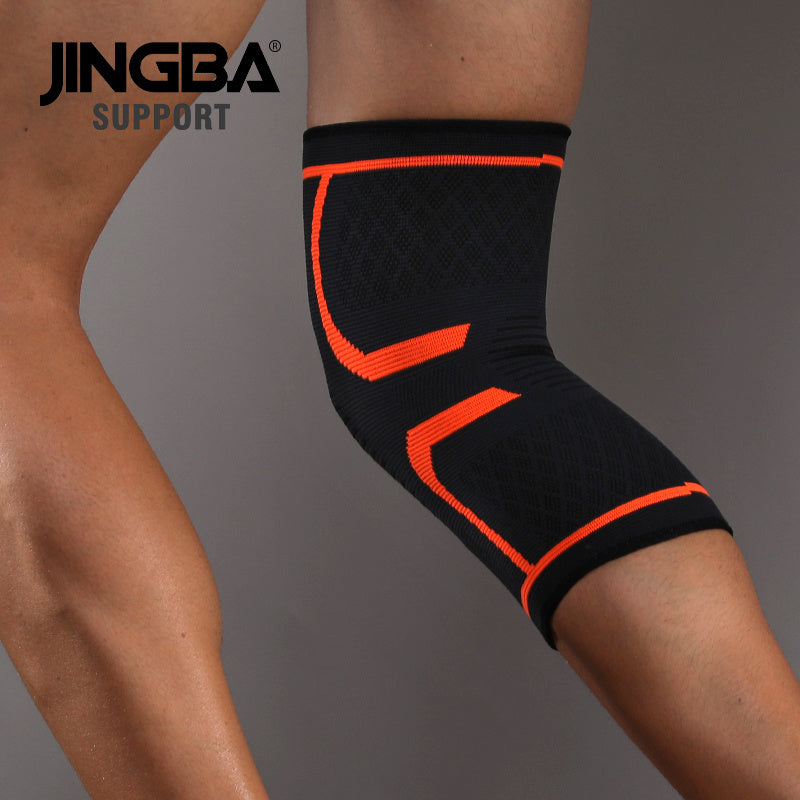 1pc Jingba 1167 Compression Knee Support - Multi-Color Breathable Knee Pads
