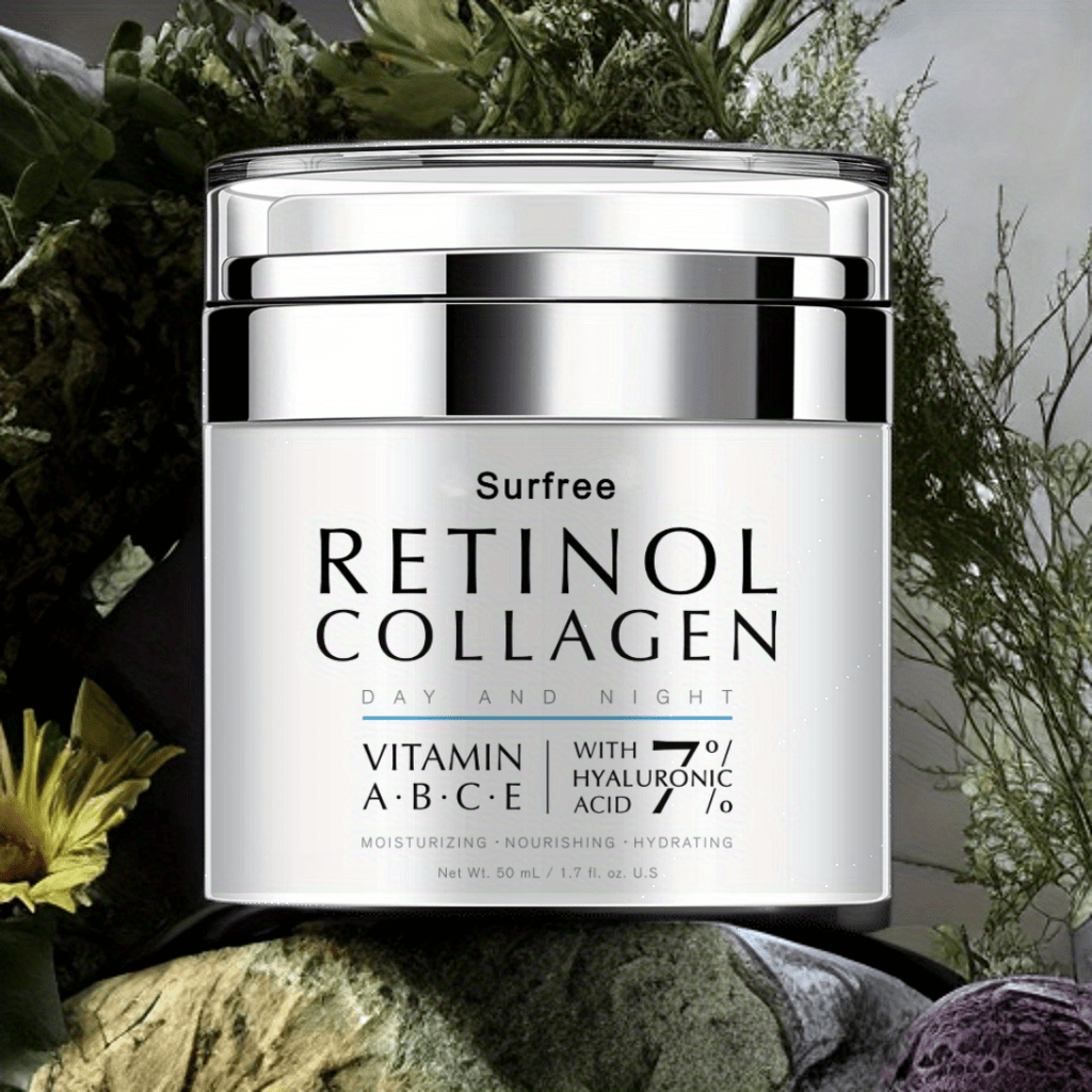 50ml Retinol Cream For Face Night And Day, Skin Cream With Retinol Collagen Face Cream, Vitamin C Moisturizer, Retinol Moisturizer For Face Sensitive Skin
