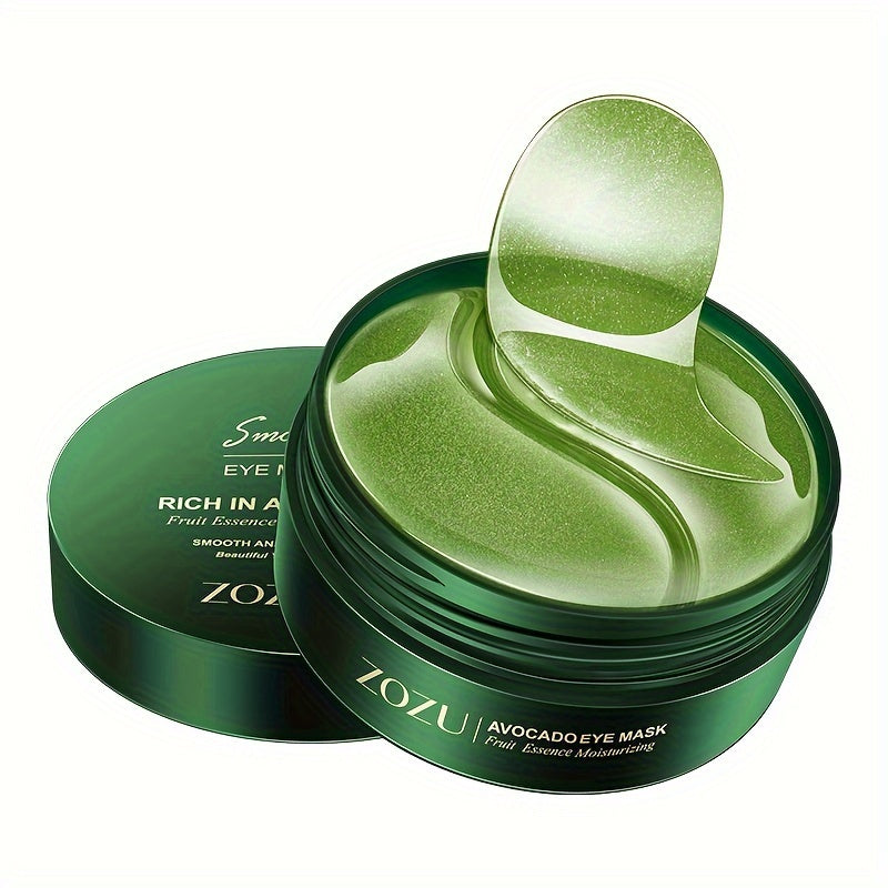 60pcs Moisturizing And Lifting Eye Masks For - Avocado And Golden Eye Patches For Firming And Tightening Under Eye Skin