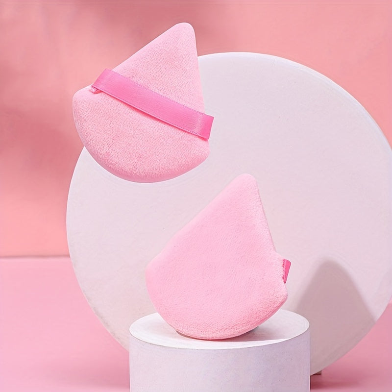 15 Pieces Facial Makeup Tools - 12pcs Ultra Soft Washable Face Body Powder Puff Makeup Sponge For Loose Powder Body Cosmetic Foundation Sponge Makeup Tool With 1pc Bowknot Headband & 2pcs Wristbands