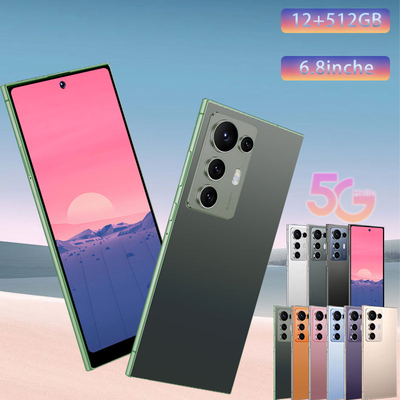 The S25 Ultra 2025 Is The Latest Unlocked Smartphone. It Comes with a Touch Pen, a 6.8-Inch High-Definition Screen, Android 14 Operating System, 12+512GB Storage Capacity, Dual SIM Dual Standby/Gps System, Dual Camera Configu