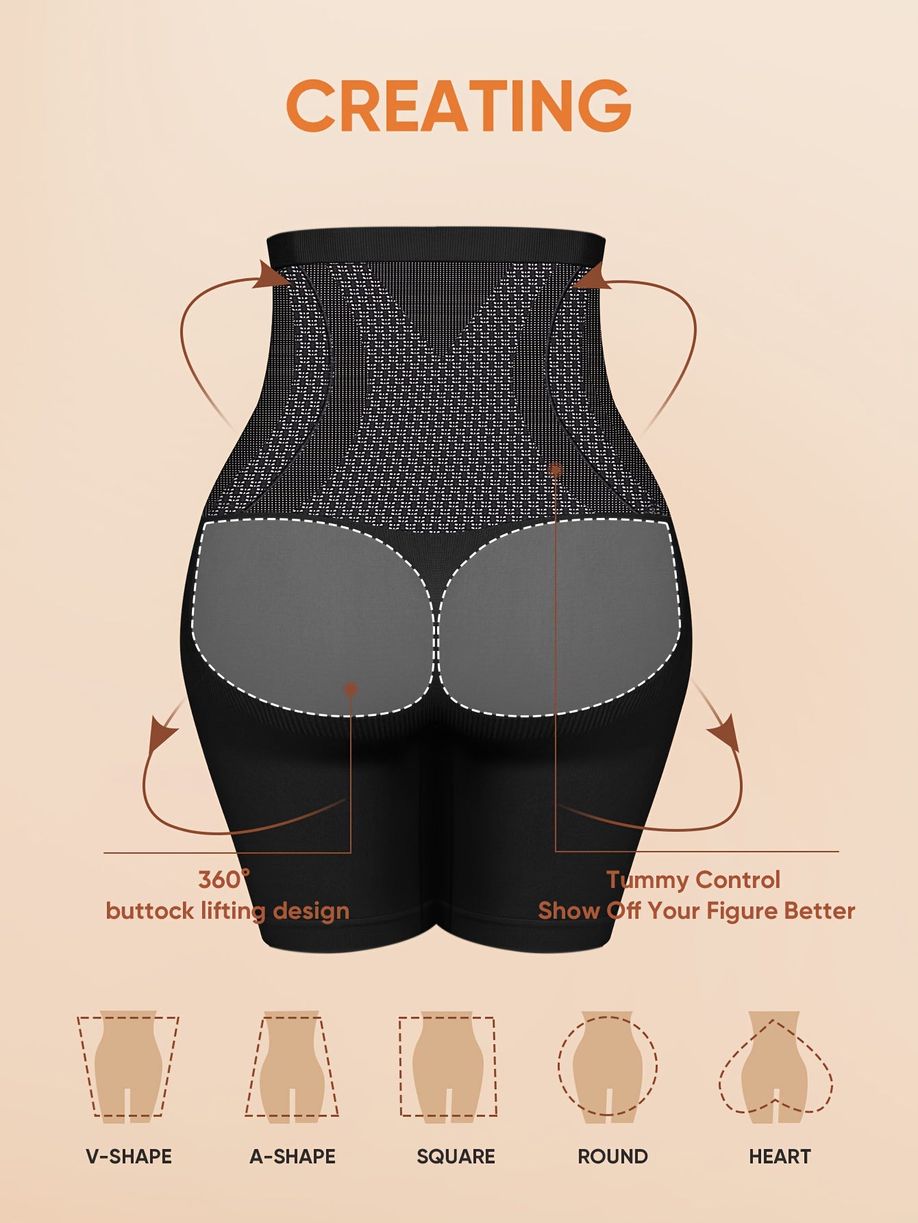Future Fiber Plus Size High-Waisted Shapewear Panties | Aerodynamic Waistband Design, Midnight Poetry Commuter Invisible Life Support Belted Tummy Control Leggings for Women