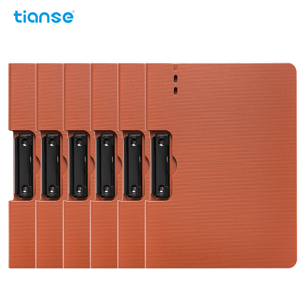 1/4/6pcsTIANSE Clipboard Folder, A4 Size File Folder Clipboards Single Clip, 100 Sheet Capacity, Waterproof Material, Portable File Storage For For Nurses Office School Home Meeting