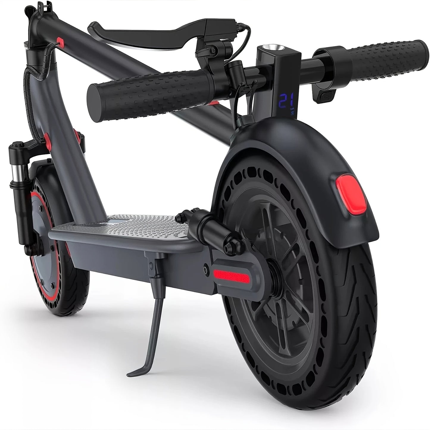 Ride The Urban Wave! Our 350W Electric Scooter Adds Zest To City Travel. Effortlessly Reach 20KM/H. With A 15-26 Miles Range, It'S Food Delivery'S Dream Ride, Ensuring Swift, Seamless Trips Every Time
