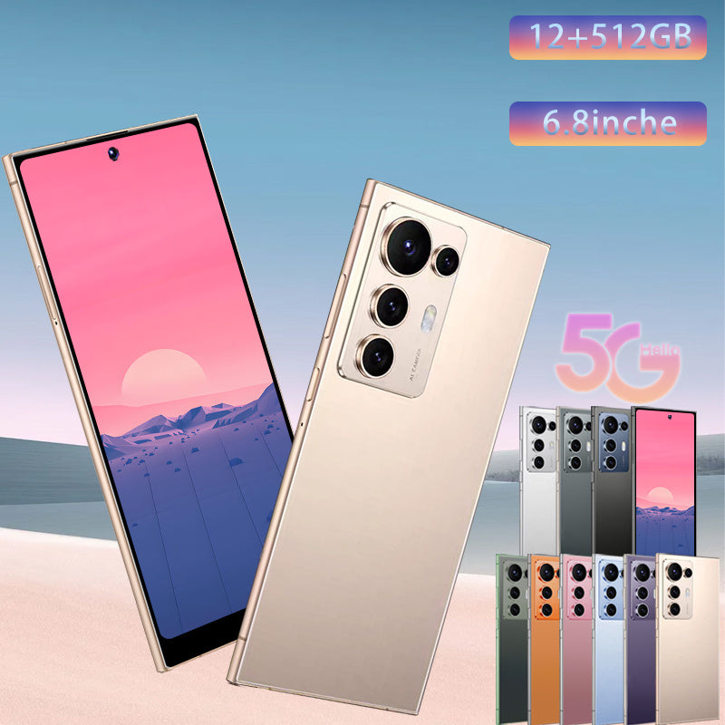 The S25 Ultra 2025 Is The Latest Unlocked Smartphone. It Comes with a Touch Pen, a 6.8-Inch High-Definition Screen, Android 14 Operating System, 12+512GB Storage Capacity, Dual SIM Dual Standby/Gps System, Dual Camera Configu