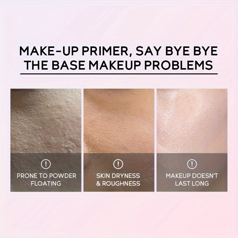 Transparent Makeup Primer 30g/ 1.06 Oz Pre Makeup Moisturizing Base Cream Pores Invisible Color Rendering Hydrating Smooth Skin With Squalane Vitamin E And Jojoba Seed Oil Long Lasting Makeup Contain Plant Squalane