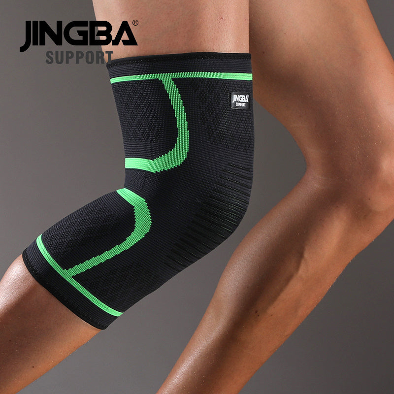 1pc Jingba 1167 Compression Knee Support - Multi-Color Breathable Knee Pads