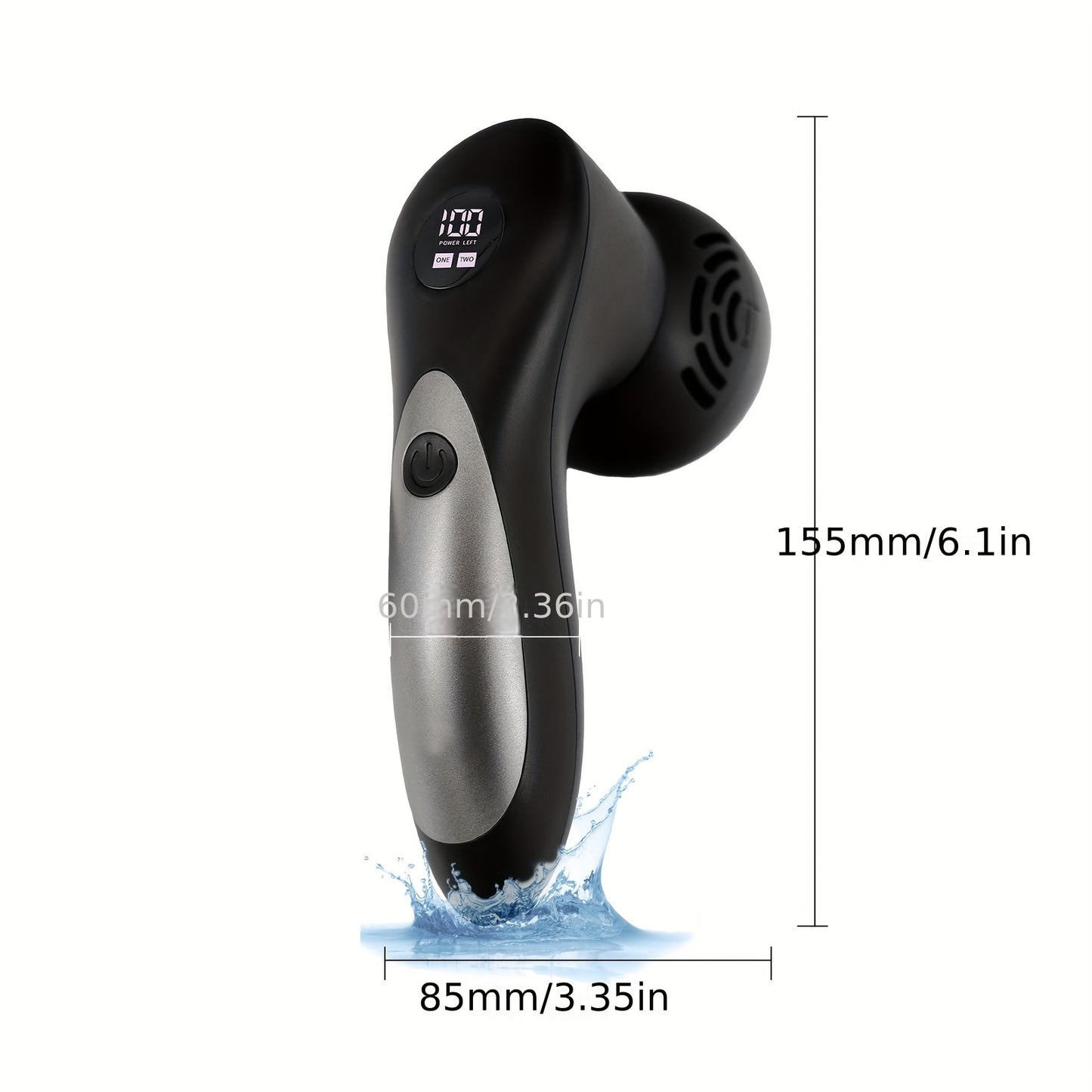 Upgraded Electric Foot Callus Remover With Vacuum 14-in-1 Rechargeable Foot Scrubber Dead Skin Remover, Foot File Pedicure Kit Tools With 2 Speed, Foot Care Kit With Battery Display