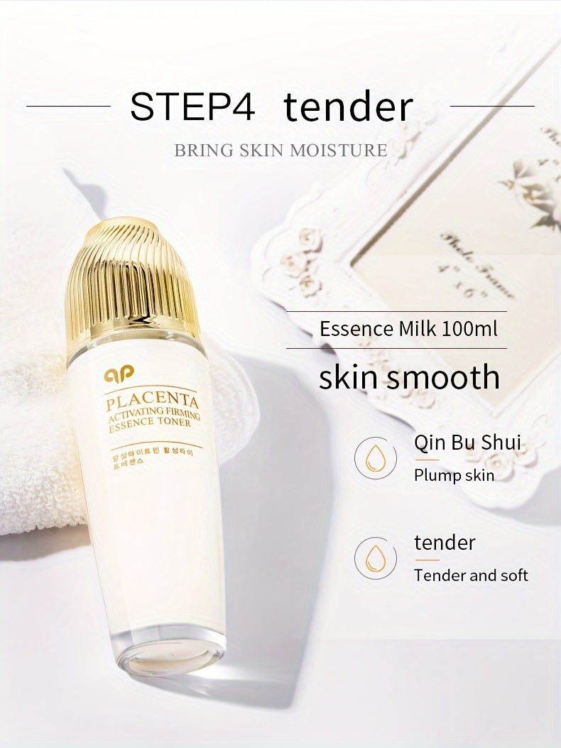 Sheep Placenta Active Plastic Firming Facial Skin Care Gift Box Moisturizing And Hydrating Skin Care Set, Prevent Dryness And Cracking