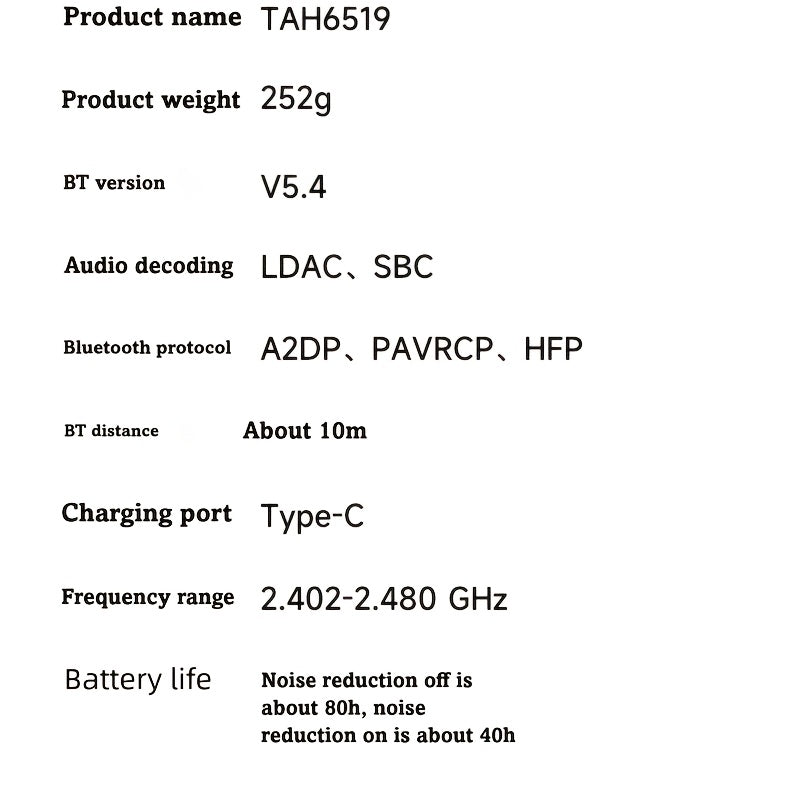 Philips Wireless Bluetooth Headphones, Over-Ear Wireless Headphones, ANC Hybrid Active Noise Cancelling Headphones, HiFi Surround Sound Over-Ear Wireless Headphones, for iPhone and Android, 80 Hours of Playtime, with Five ENC