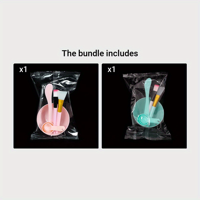 Face Mask Mixing Bowl Set, 7 In 1 DIY Facemask Mixing Tool Kit, Facial Mask Bowl Stick Spatula Silicone Face Mask Brush Soft Face Brushes Spoons