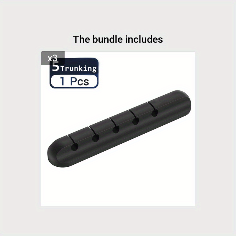 3/5/7 Holes, Multi-Functional Cable Organizer For Wire Slot, USB Cable Fixing Hub, Life Tools