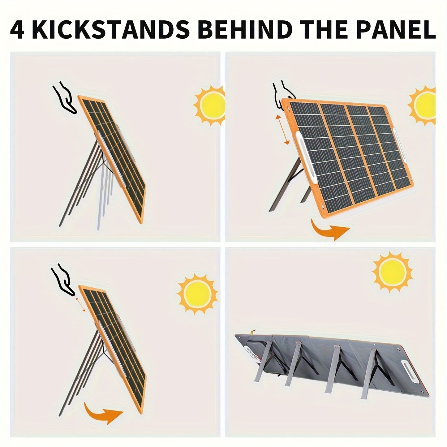 1000W Portable Solar Generator with Panel, Portable Power Station with Solar Panel 100W, 932.4Wh Lithium Battery Pack Power Source, Pure Sine Wave Inverter Portable Power Generator for Outdoors, Campings, RVs, Home Uses, Emer