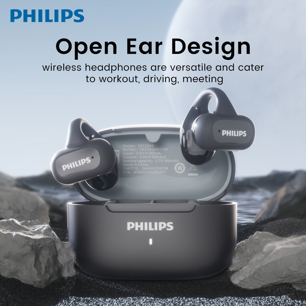 New Philips BT5.4 Premium TWS Ear Buds - Wireless In Ear Headphones for iPhone & Android - Perfect Gift for Men & Women! TAT2469