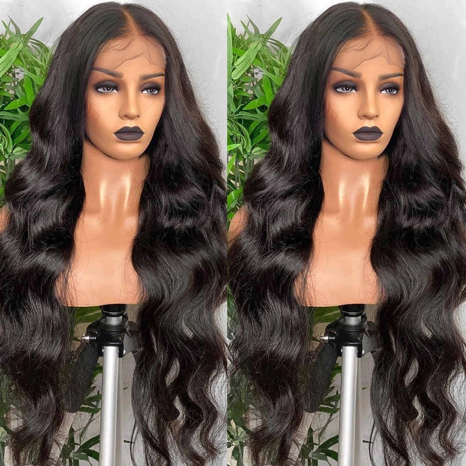 13x4 Lace Front Human Hair Wigs Brazilian Body Wave Lace Front Wig Lace Frontal Wigs For Women Human Hair Wig - Style:Basics; Gender:Women; Density:150%; Curl:Body Wave; Lace Area:13*4; Hair Material:Human Hair