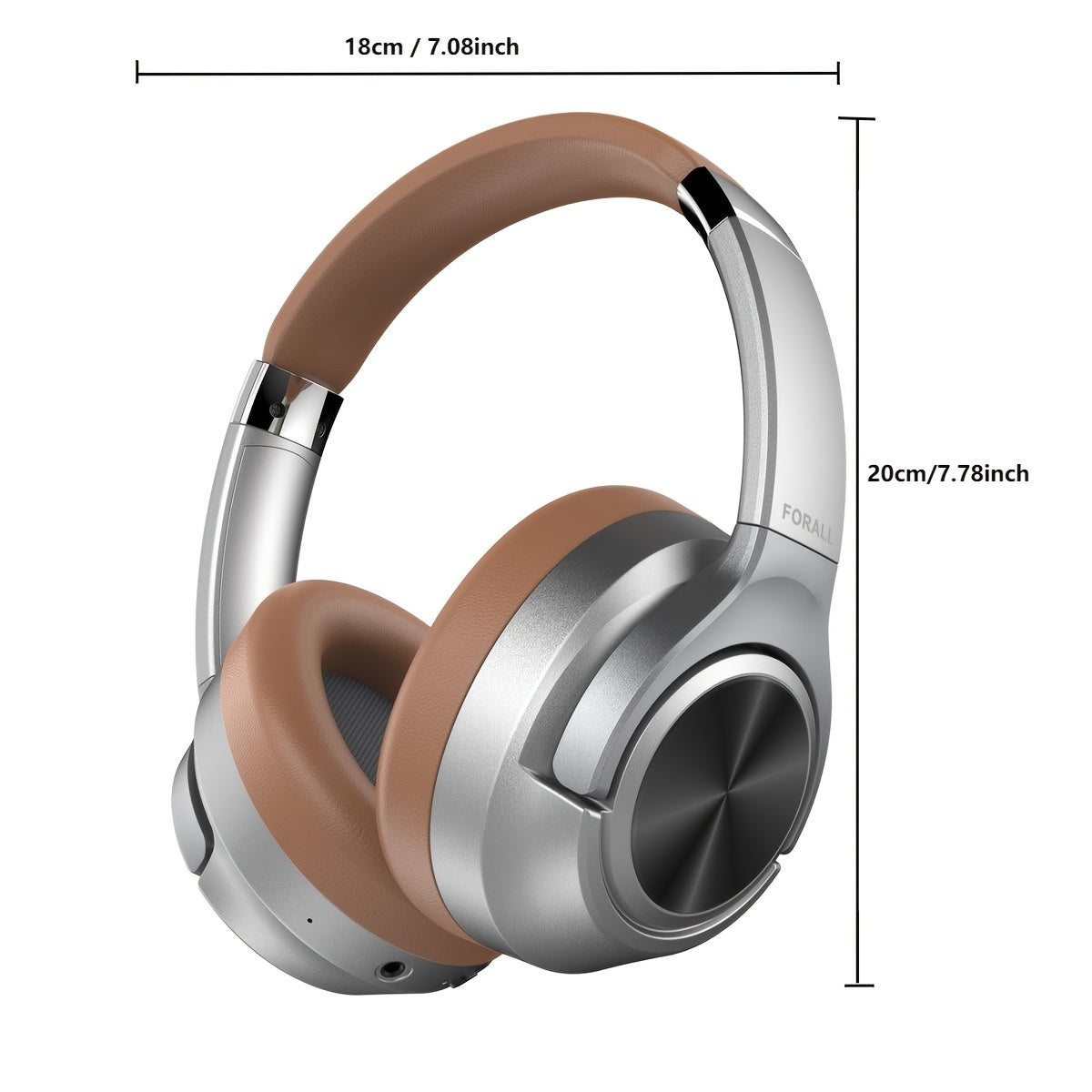 U35 Hybrid Active Noise-canceling Headphones, Lightweight Wireless Earphones, Multiple Equalizer Modes, 60 Hours Of Playtime, Volume Control, 3D Bass, Foldable In-ear Wireless Headphones Suitable For Travel, Home, Office, Gam