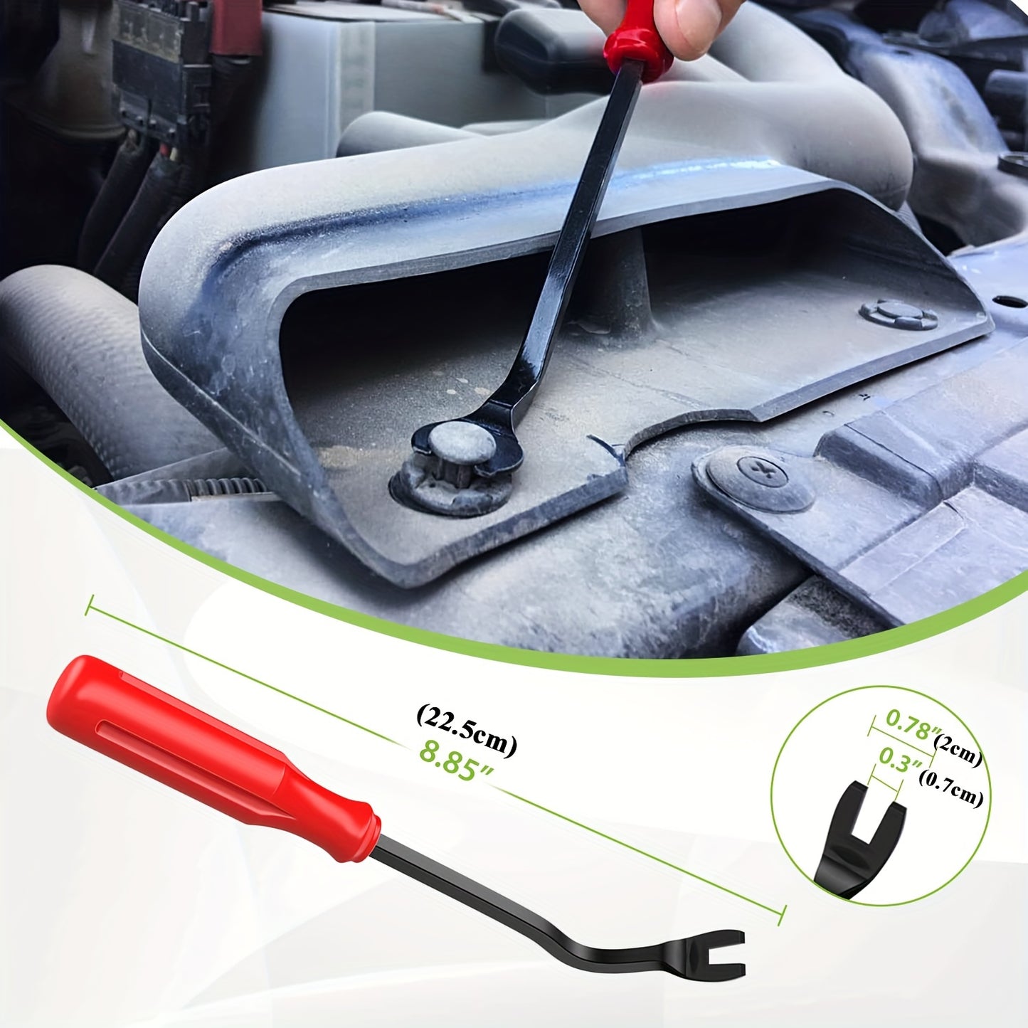 105pcs/Set Car Retainer Clips Kit With Fastener Removers, Universal Car Bumper Clips And Fasteners Plastic Rivets, 6 Popular Sizes Of Car Body Fixed Clip Bumpers And Replacement Parts Of Car Fenders, Applicable To Most Models
