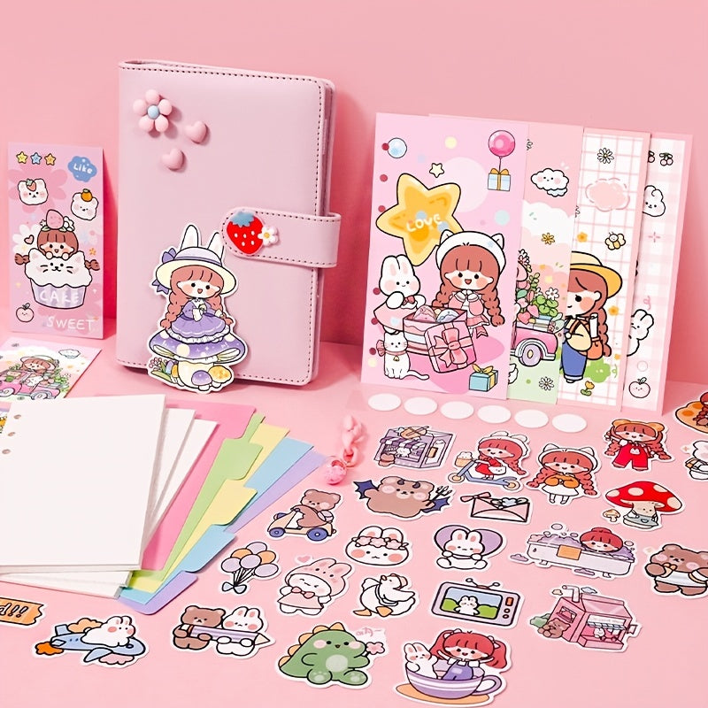 1pc Ziyi Miss AKI Journal Cute Notebook Planner With Free Stickers